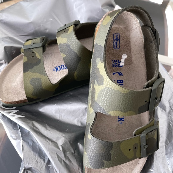 BIRKENSTOCK Milano Camo Birko Flor Sandal Army camouflage sandal 7 - 7.5 size 38 - Picture 9 of 16